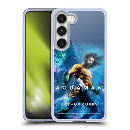 Aquaman Movie Posters Arthur Curry Soft Gel Case for Samsung Galaxy S23 5G