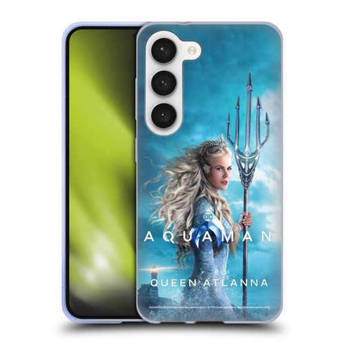 Aquaman Movie Posters Queen Atlanna Soft Gel Case for Samsung Galaxy S23 5G