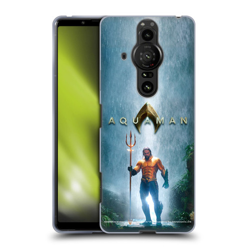 Aquaman Movie Posters Classic Costume Soft Gel Case for Sony Xperia Pro-I