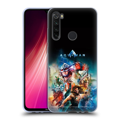 Aquaman Movie Posters Kingdom United Soft Gel Case for Xiaomi Redmi Note 8T