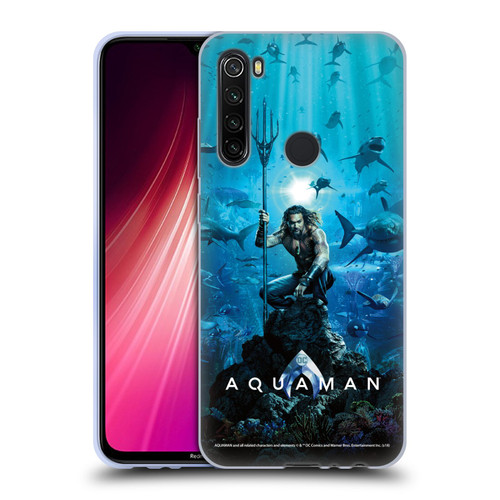 Aquaman Movie Posters Marine Telepathy Soft Gel Case for Xiaomi Redmi Note 8T
