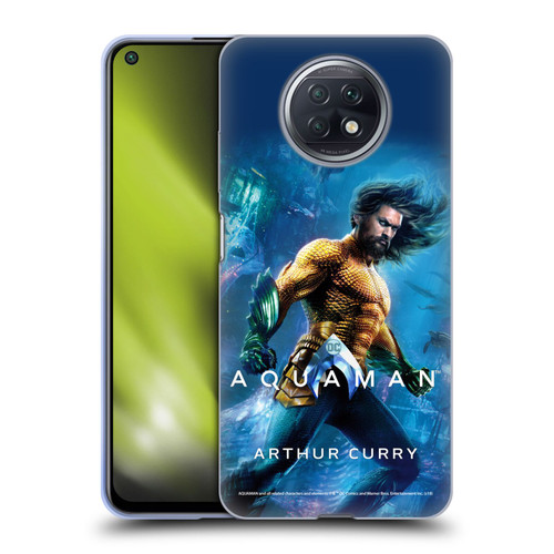 Aquaman Movie Posters Arthur Curry Soft Gel Case for Xiaomi Redmi Note 9T 5G