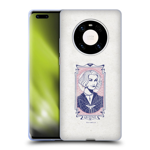 Fantastic Beasts The Crimes Of Grindelwald Art Nouveau Queenie Soft Gel Case for Huawei Mate 40 Pro 5G