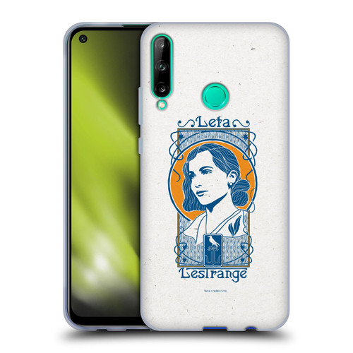 Fantastic Beasts The Crimes Of Grindelwald Art Nouveau Leta Lestrange Soft Gel Case for Huawei P40 lite E