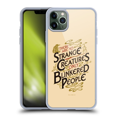 Fantastic Beasts The Crimes Of Grindelwald Art Nouveau Strange Creatures Soft Gel Case for Apple iPhone 11 Pro Max