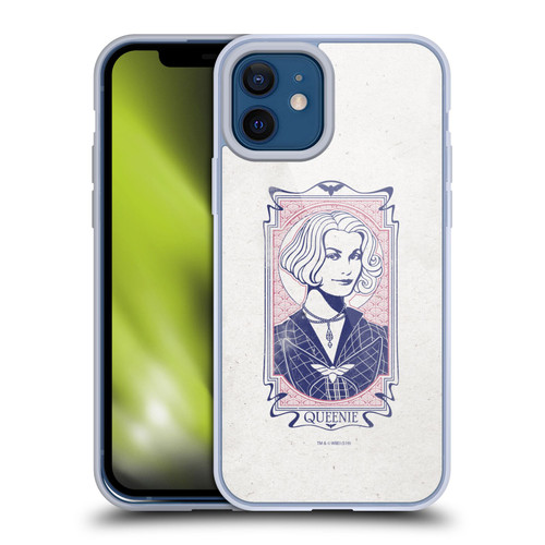 Fantastic Beasts The Crimes Of Grindelwald Art Nouveau Queenie Soft Gel Case for Apple iPhone 12 / iPhone 12 Pro