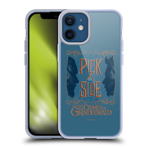 Fantastic Beasts The Crimes Of Grindelwald Art Nouveau Pick A Side Soft Gel Case for Apple iPhone 12 Mini