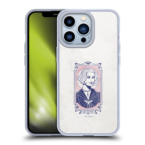 Fantastic Beasts The Crimes Of Grindelwald Art Nouveau Queenie Soft Gel Case for Apple iPhone 13 Pro