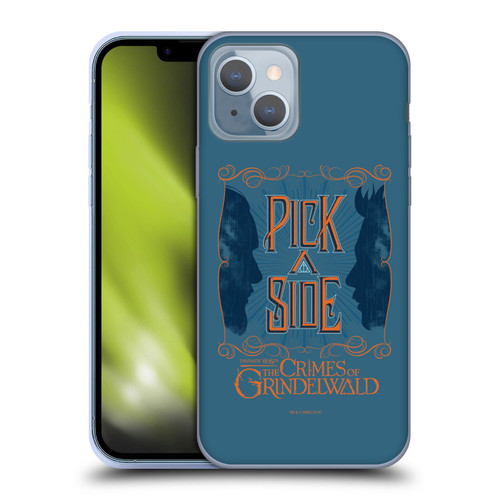 Fantastic Beasts The Crimes Of Grindelwald Art Nouveau Pick A Side Soft Gel Case for Apple iPhone 14