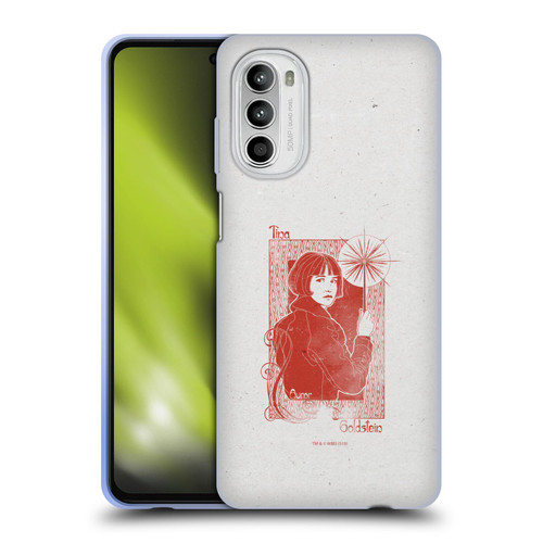 Fantastic Beasts The Crimes Of Grindelwald Art Nouveau Tina Goldstein Soft Gel Case for Motorola Moto G52