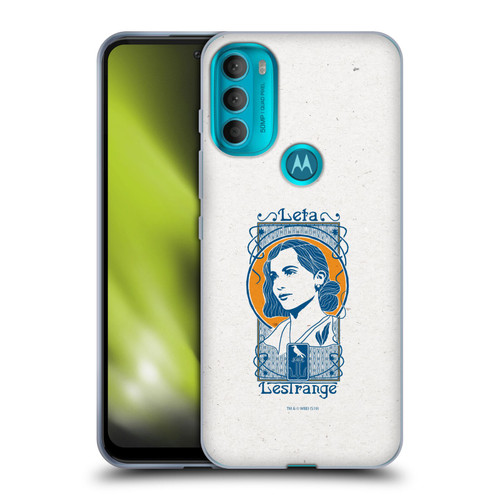Fantastic Beasts The Crimes Of Grindelwald Art Nouveau Leta Lestrange Soft Gel Case for Motorola Moto G71 5G
