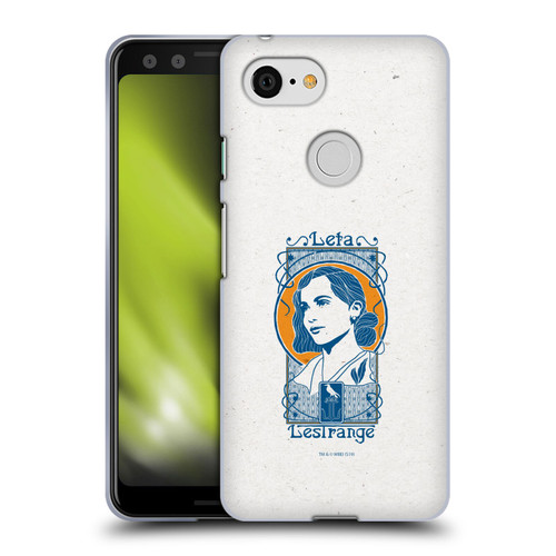 Fantastic Beasts The Crimes Of Grindelwald Art Nouveau Leta Lestrange Soft Gel Case for Google Pixel 3