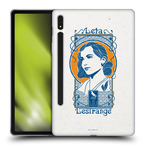 Fantastic Beasts The Crimes Of Grindelwald Art Nouveau Leta Lestrange Soft Gel Case for Samsung Galaxy Tab S8