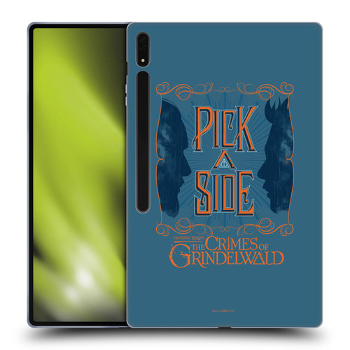 Fantastic Beasts The Crimes Of Grindelwald Art Nouveau Pick A Side Soft Gel Case for Samsung Galaxy Tab S8 Ultra