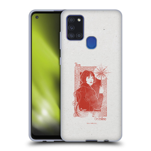 Fantastic Beasts The Crimes Of Grindelwald Art Nouveau Tina Goldstein Soft Gel Case for Samsung Galaxy A21s (2020)