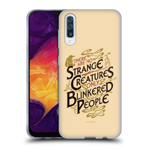 Fantastic Beasts The Crimes Of Grindelwald Art Nouveau Strange Creatures Soft Gel Case for Samsung Galaxy A50/A30s (2019)