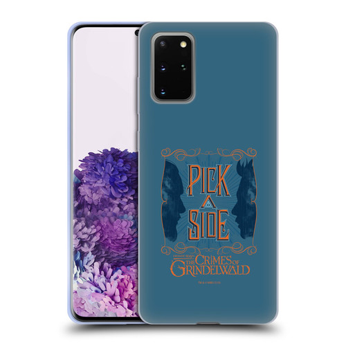 Fantastic Beasts The Crimes Of Grindelwald Art Nouveau Pick A Side Soft Gel Case for Samsung Galaxy S20+ / S20+ 5G