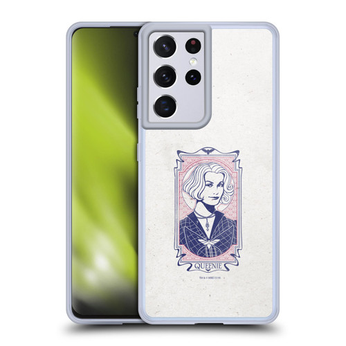 Fantastic Beasts The Crimes Of Grindelwald Art Nouveau Queenie Soft Gel Case for Samsung Galaxy S21 Ultra 5G