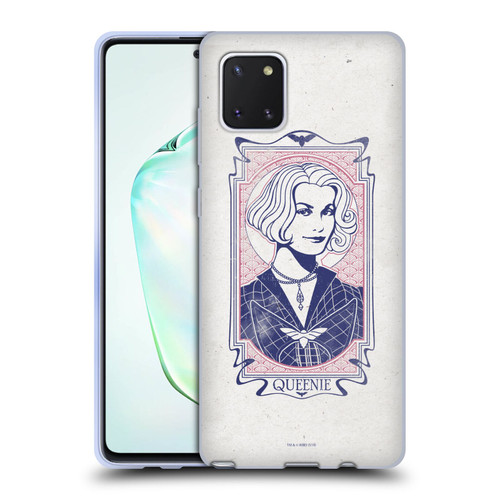 Fantastic Beasts The Crimes Of Grindelwald Art Nouveau Queenie Soft Gel Case for Samsung Galaxy Note10 Lite