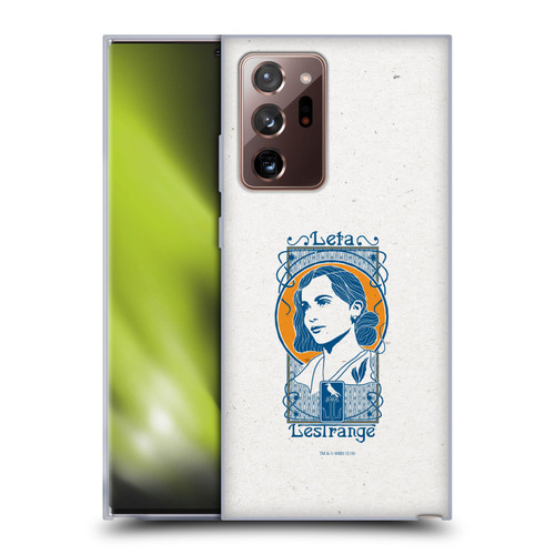 Fantastic Beasts The Crimes Of Grindelwald Art Nouveau Leta Lestrange Soft Gel Case for Samsung Galaxy Note20 Ultra / 5G