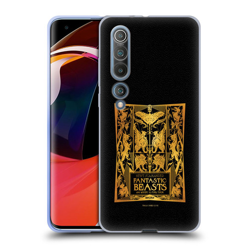 Fantastic Beasts The Crimes Of Grindelwald Art Nouveau Book Cover Soft Gel Case for Xiaomi Mi 10 5G / Mi 10 Pro 5G