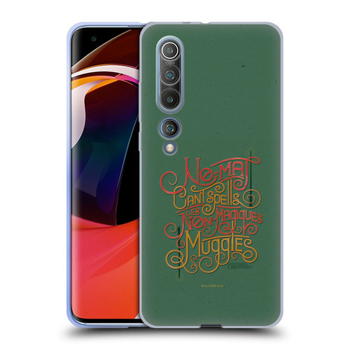 Fantastic Beasts The Crimes Of Grindelwald Art Nouveau Muggles Soft Gel Case for Xiaomi Mi 10 5G / Mi 10 Pro 5G