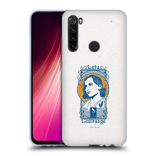 Fantastic Beasts The Crimes Of Grindelwald Art Nouveau Leta Lestrange Soft Gel Case for Xiaomi Redmi Note 8T