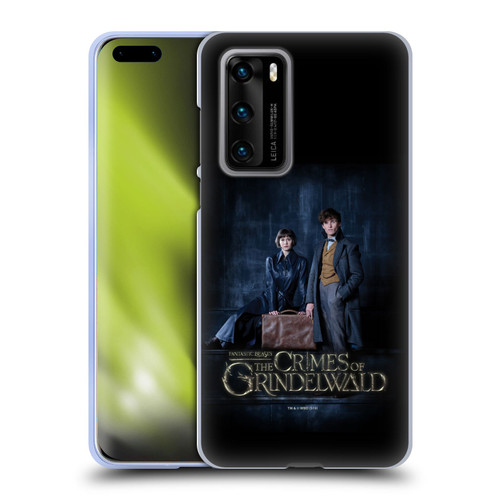 Fantastic Beasts The Crimes Of Grindelwald Character Art Tina And Newt Soft Gel Case for Huawei P40 5G