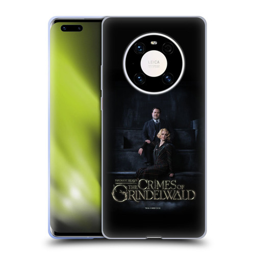 Fantastic Beasts The Crimes Of Grindelwald Character Art Jacob And Queenie Soft Gel Case for Huawei Mate 40 Pro 5G