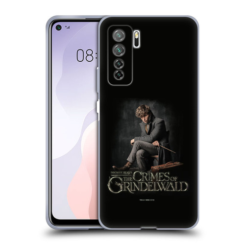 Fantastic Beasts The Crimes Of Grindelwald Character Art Newt Sitting Soft Gel Case for Huawei Nova 7 SE/P40 Lite 5G