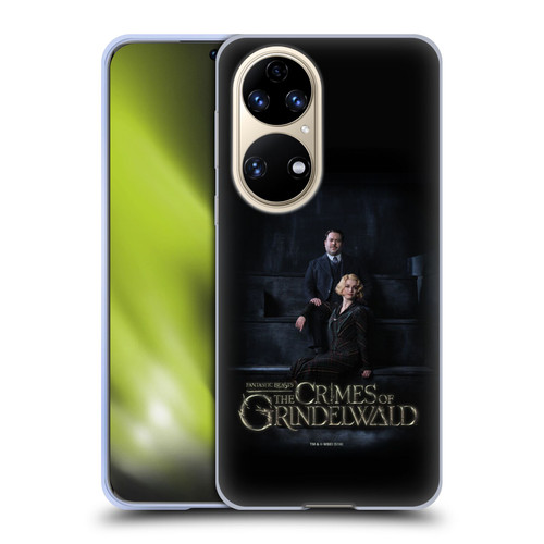 Fantastic Beasts The Crimes Of Grindelwald Character Art Jacob And Queenie Soft Gel Case for Huawei P50