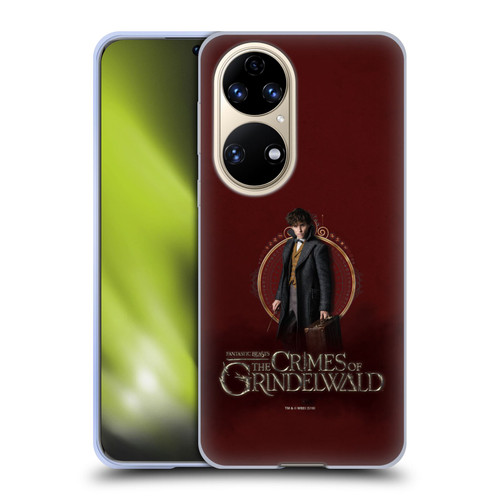 Fantastic Beasts The Crimes Of Grindelwald Character Art Newt Scamander Soft Gel Case for Huawei P50