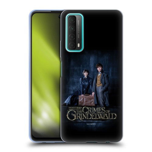 Fantastic Beasts The Crimes Of Grindelwald Character Art Tina And Newt Soft Gel Case for Huawei P Smart (2021)