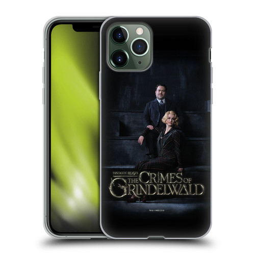 Fantastic Beasts The Crimes Of Grindelwald Character Art Jacob And Queenie Soft Gel Case for Apple iPhone 11 Pro