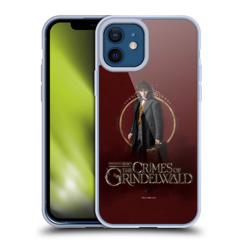 Fantastic Beasts The Crimes Of Grindelwald Character Art Newt Scamander Soft Gel Case for Apple iPhone 12 / iPhone 12 Pro