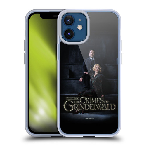 Fantastic Beasts The Crimes Of Grindelwald Character Art Jacob And Queenie Soft Gel Case for Apple iPhone 12 Mini