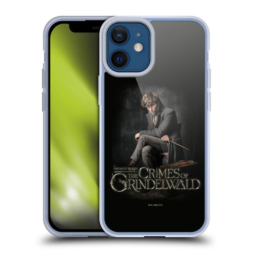 Fantastic Beasts The Crimes Of Grindelwald Character Art Newt Sitting Soft Gel Case for Apple iPhone 12 Mini