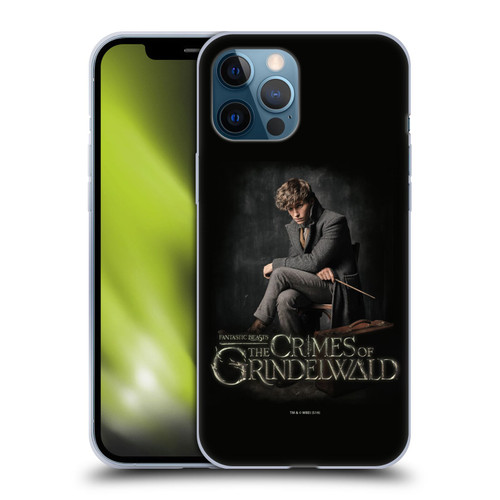 Fantastic Beasts The Crimes Of Grindelwald Character Art Newt Sitting Soft Gel Case for Apple iPhone 12 Pro Max