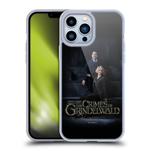 Fantastic Beasts The Crimes Of Grindelwald Character Art Jacob And Queenie Soft Gel Case for Apple iPhone 13 Pro Max