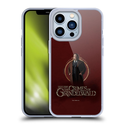 Fantastic Beasts The Crimes Of Grindelwald Character Art Jacob Kowalski Soft Gel Case for Apple iPhone 13 Pro