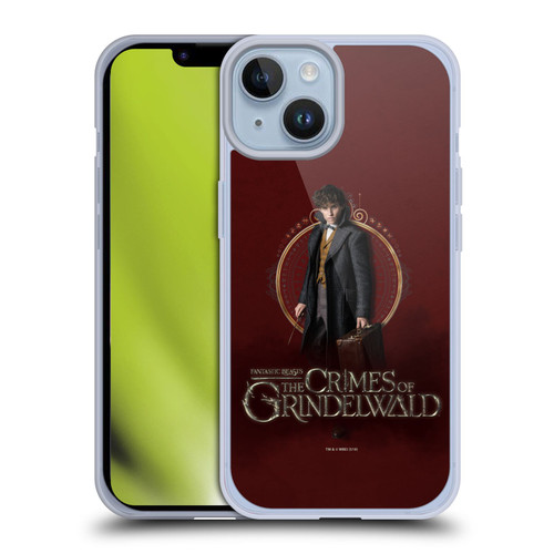 Fantastic Beasts The Crimes Of Grindelwald Character Art Newt Scamander Soft Gel Case for Apple iPhone 14