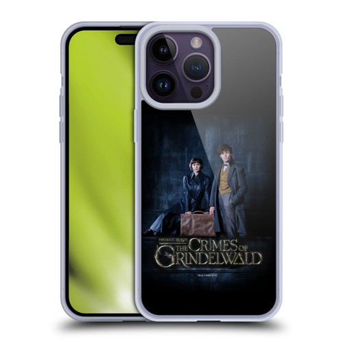 Fantastic Beasts The Crimes Of Grindelwald Character Art Tina And Newt Soft Gel Case for Apple iPhone 14 Pro Max