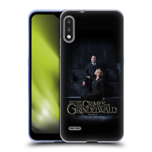 Fantastic Beasts The Crimes Of Grindelwald Character Art Jacob And Queenie Soft Gel Case for LG K22