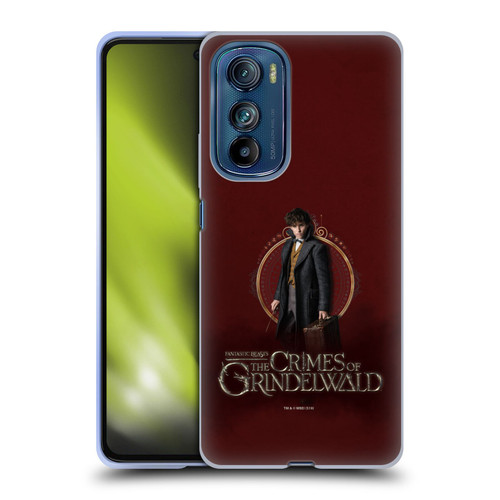 Fantastic Beasts The Crimes Of Grindelwald Character Art Newt Scamander Soft Gel Case for Motorola Edge 30