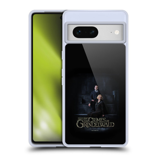 Fantastic Beasts The Crimes Of Grindelwald Character Art Jacob And Queenie Soft Gel Case for Google Pixel 7