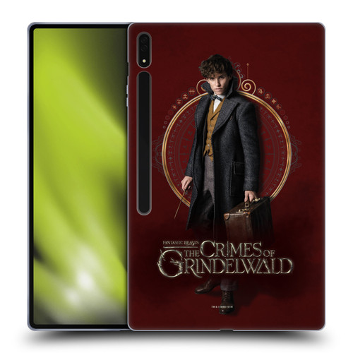 Fantastic Beasts The Crimes Of Grindelwald Character Art Newt Scamander Soft Gel Case for Samsung Galaxy Tab S8 Ultra