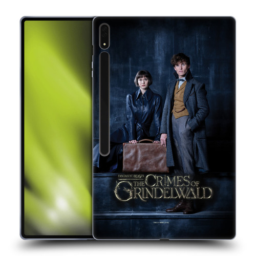 Fantastic Beasts The Crimes Of Grindelwald Character Art Tina And Newt Soft Gel Case for Samsung Galaxy Tab S8 Ultra