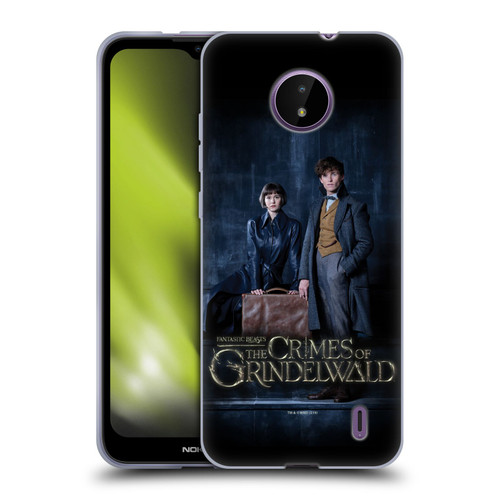 Fantastic Beasts The Crimes Of Grindelwald Character Art Tina And Newt Soft Gel Case for Nokia C10 / C20