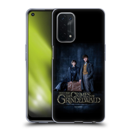 Fantastic Beasts The Crimes Of Grindelwald Character Art Tina And Newt Soft Gel Case for OPPO A54 5G