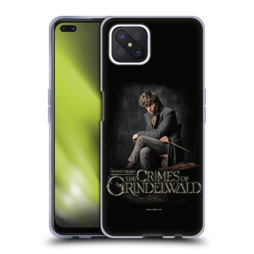 Fantastic Beasts The Crimes Of Grindelwald Character Art Newt Sitting Soft Gel Case for OPPO Reno4 Z 5G